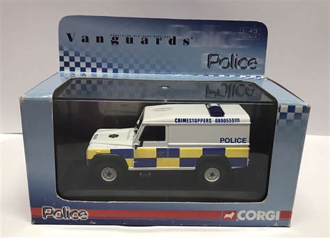 Corgi Vanguards PSNI Police N Ireland Land Rover Defender Car Model