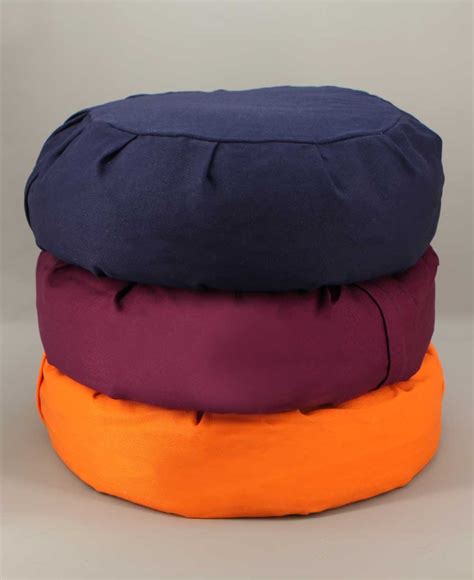 Twill Weave Zafu Meditation Cushions Buddha Groove