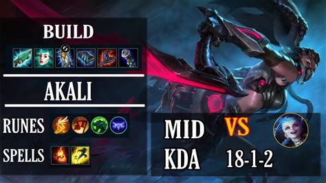 Wild Rift Akali One Shot Combo Wild Rift Akali Build Runes Wild