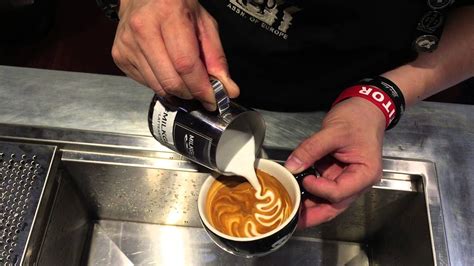 Barista Training Center 6 Oz Latte Art Youtube