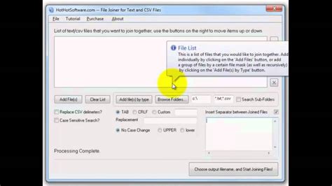 How To Join Text Files Combine And Merge Csv Files Into One From