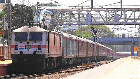 Indian Railways New Lhb Rake Anga Express Youtube