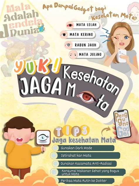 Poster Kesehatan Mata Dengan Canva In Education Poster Design