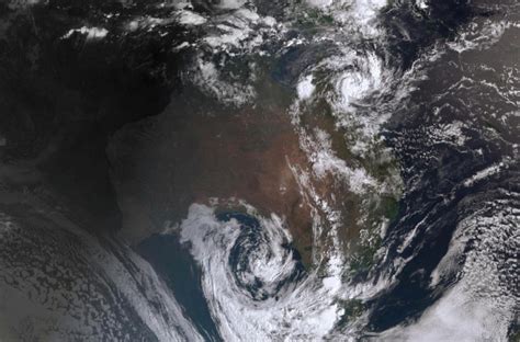 Cyclone Jasper crosses Australia’s east coast as category 2 storm with 87 mph winds