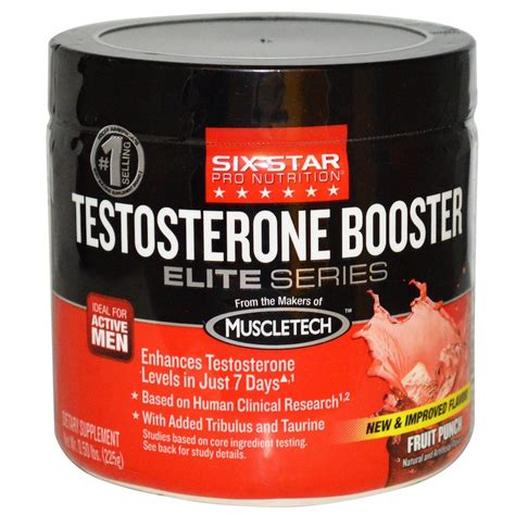 Muscletech Six Star Pro Nutrition Testosterone Booster Elite Series