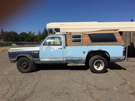 1975 Dodge Dually Pickup 1 Ton D350 No Engline Or Tranny For Sale