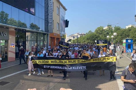 Protesti u Banjaluci Ovo je privid demokratije vlast štiti svoje