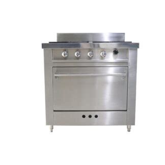 Estufa Industrial Con Horno De Fogones Industrias Guinovart