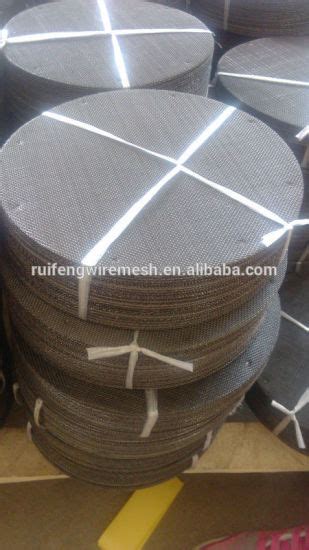 China 304 Filter Meshes Black Wire Cloth Stainless Steel Filter Mesh