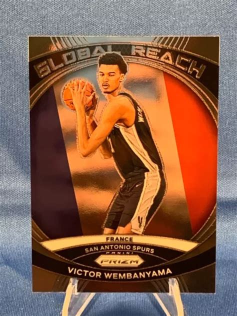 Panini Prizm Victor Wembanyama Global Reach Rookie Base Rc