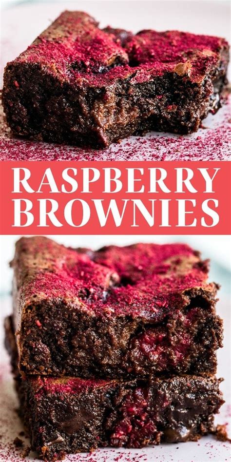 This Raspberry Brownie Recipe Is Ultra Rich And Fudgy With Gooey Chocolate Chunks And Fresh