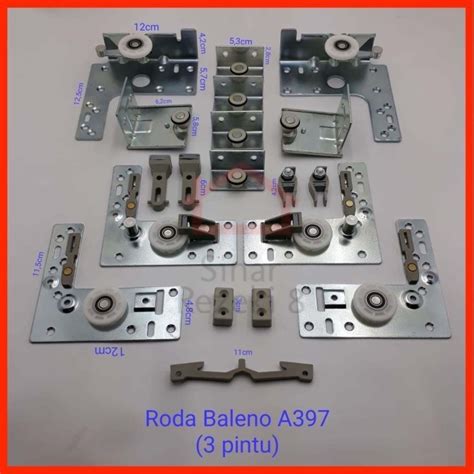 Jual Jual Roda Rel Sliding Baleno A Pintu Lemari Geser