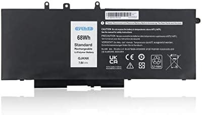 Oyomba 68Wh GJKNX 93FTF Laptop Battery Replacement For Dell Latitude