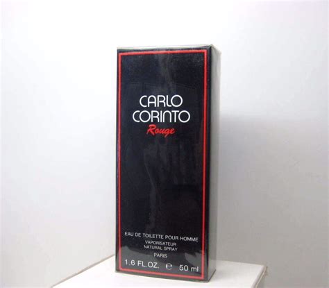 Vintage Carlo Corinto Rouge For Men Oz Edt Spray Original Formula