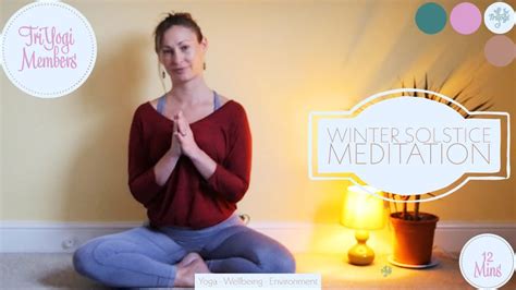 Solstice Meditation Winter Solstice Heal And Rest Youtube