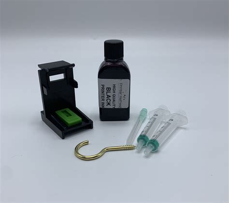 Black Ink Cartridge Refill Kit For Refilling Canon PG-243 Ink Cartridges