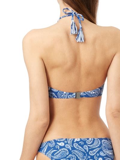 Tommy Jeans Bikini Mit Paisleymuster Dunkelblau Online Kaufen