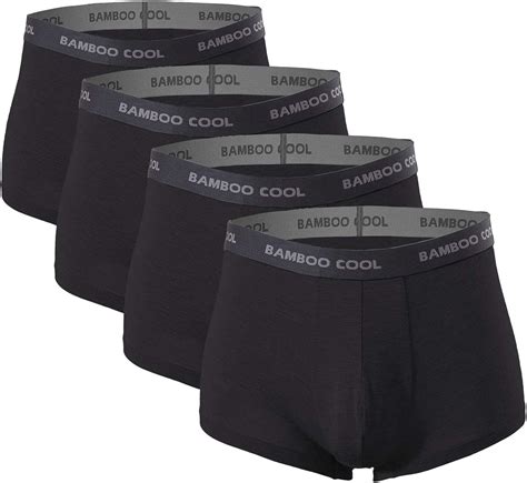 Bamboo Cool Mens Underwear Boxer Briefs Soft Comfortable Bamboo