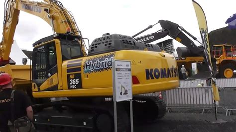 Komatsu Hb Nlc Hybrid Excavator Youtube