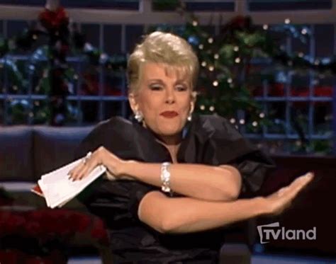 Joan Rivers Comedy  By Tv Land Classic Find And Share On Giphy