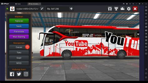 LIVE BUSSID AKU MAU JADI SUPIR BUS MANIA YouTube