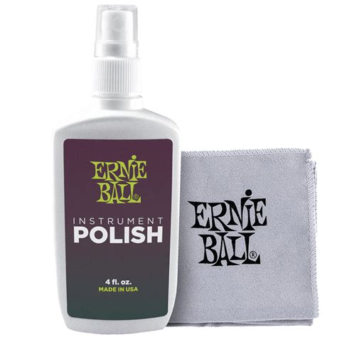 Bộ Vệ Sinh Đàn Guitar Ernie Ball 4222 Guitar Polish With Microfiber Cl TÂn NhẠc CỤ