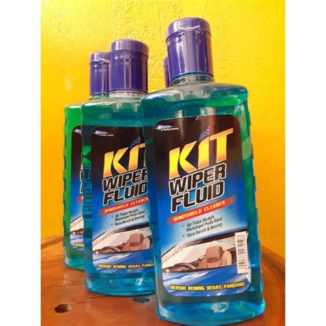 Jual CAIRAN PEMBERSIH KACA DEPAN MOBIL KIT WIPER FLUID KEMASAN BOTOL