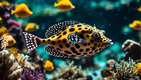 discover  fascinating world  boxfish  colorful addition