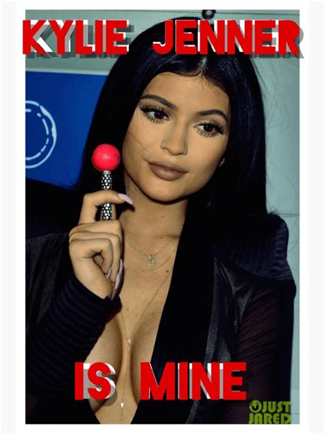 KYLIE JENNER Is Mine Classic Sticker For Sale By ElsaHoeger Redbubble