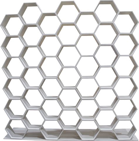 White Honeycomb Shelf White Door Events