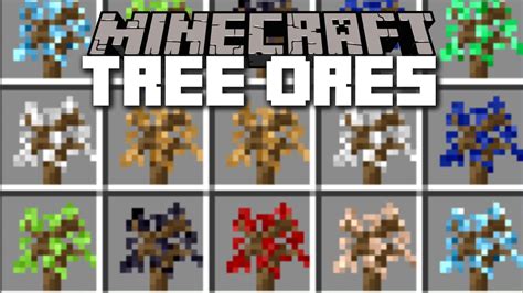 Minecraft Tree Ores Mod Plant Endless Amounts Of Ores Minecraft