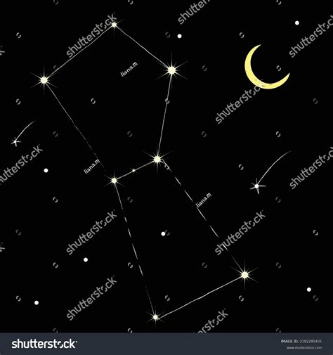 Orion Sky Galaxy Vector Art Stars Stock Vector (Royalty Free ...