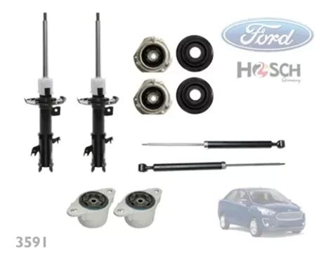 Kit Amortiguadores Y Bases Ford Figo Meses Sin Intereses