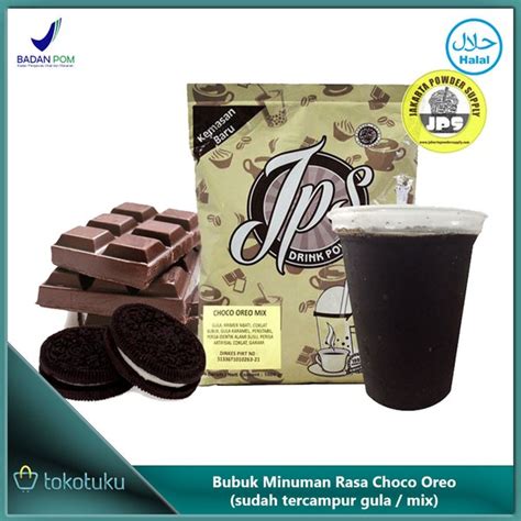 Jual Bubuk Minuman Rasa Coklat Oreo Choco Mix Gula Jps Drink Powder