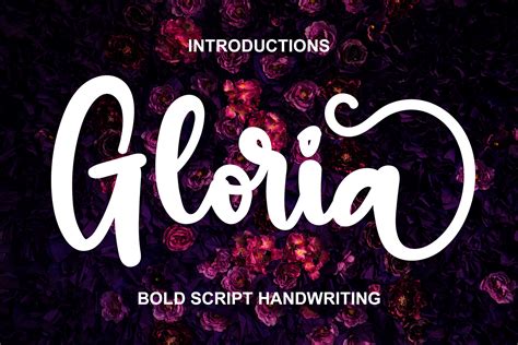 Gloria Font By 21design · Creative Fabrica