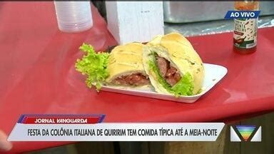 Jornal Vanguarda Festa da Colônia Italiana de Quiririm tem comida