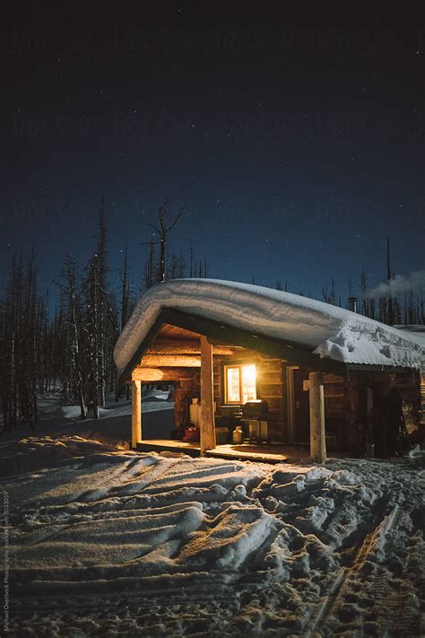 "Winter Cabin" by Stocksy Contributor "Michael Overbeck Photography ...