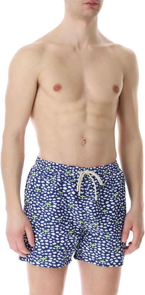 Mens Swimwear Mc2 Saint Barth Style Code Airplane 61 Lig0003