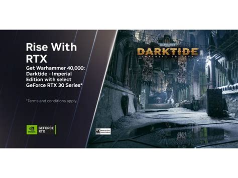 Nvidia Gift Geforce Rtx Warhammer Darktide Imperial Edition