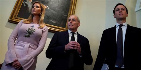 Reports Of Trouble Brewing In White House Between Ivanka John Kelly