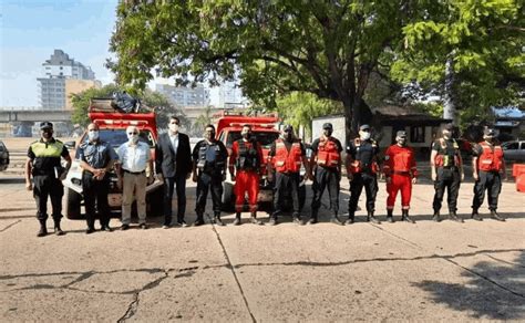 Ocho Bomberos Jujeños Viajaron A Corrientes Para Combatir Los Incendios Forestales Somos Jujuy