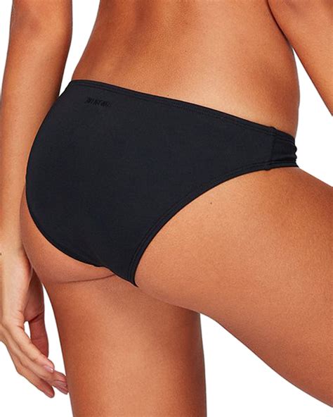 Billabong Sol Searcher Lowrider Bikini Bottom Black Surfstitch