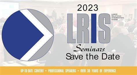 LRIS 2023 Seminars Labor Relations Information System