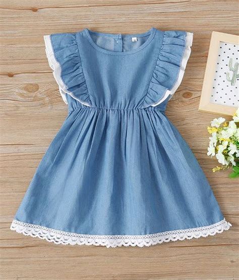 Pin On Frill Design Baby Frock Fabric Crafts Baby Dress