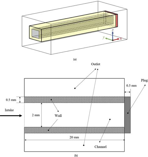 A Three Dimensional And B Two Dimensional Schematic Diagram Of