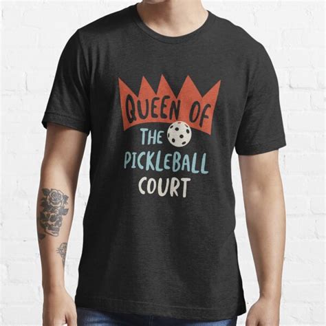 Funny Womens Pickleball Design Queen Of The Pickleball Court