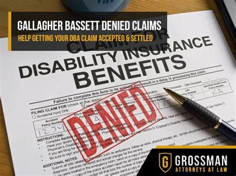 Is Gallagher Bassett Not Paying Your Dba Claim