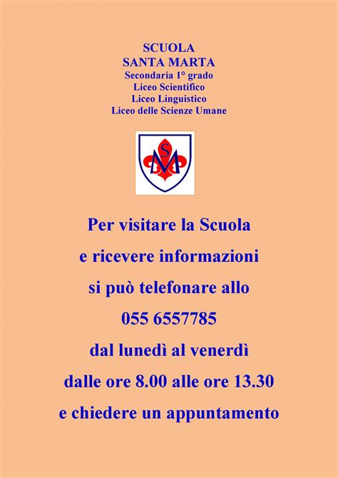 Home Page Istituto Scuola Santa Marta Firenze