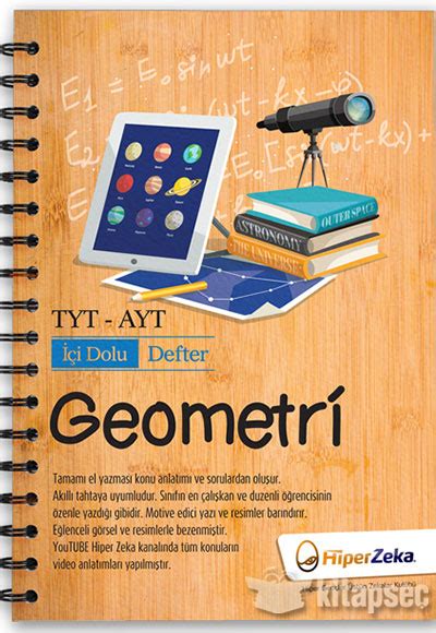 TYT AYT Geometri İçi Dolu Defter Hiper Zeka Yayınları 9786053299905