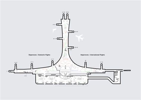 Sheremetyevo Airport(SVO) Terminal Maps, Shops, Restaurants, Food Court ...